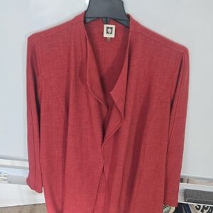 Anne Klein Vibrant Red Garment